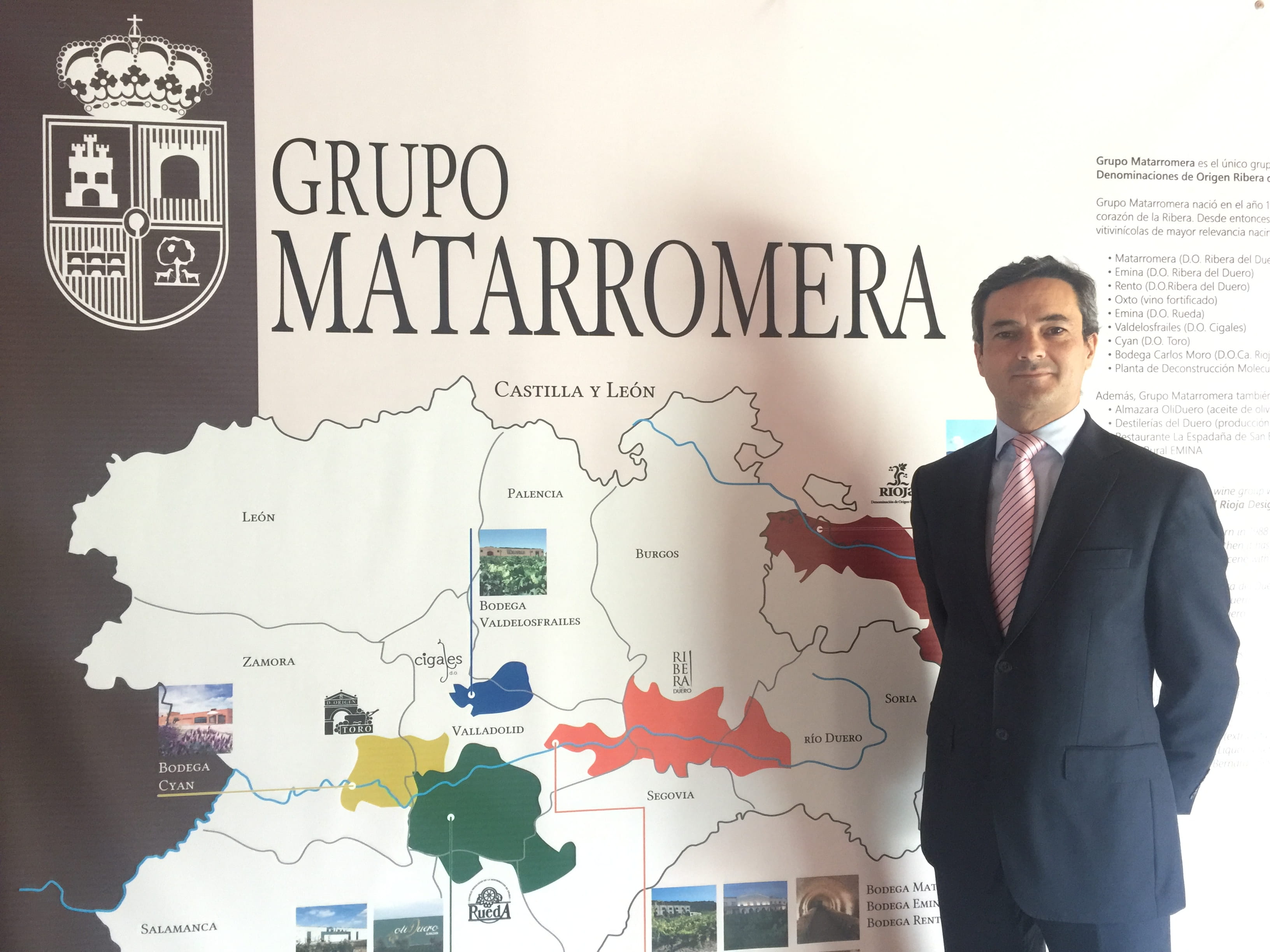 Javier Rozas Martín, new export director of Grupo Matarromera