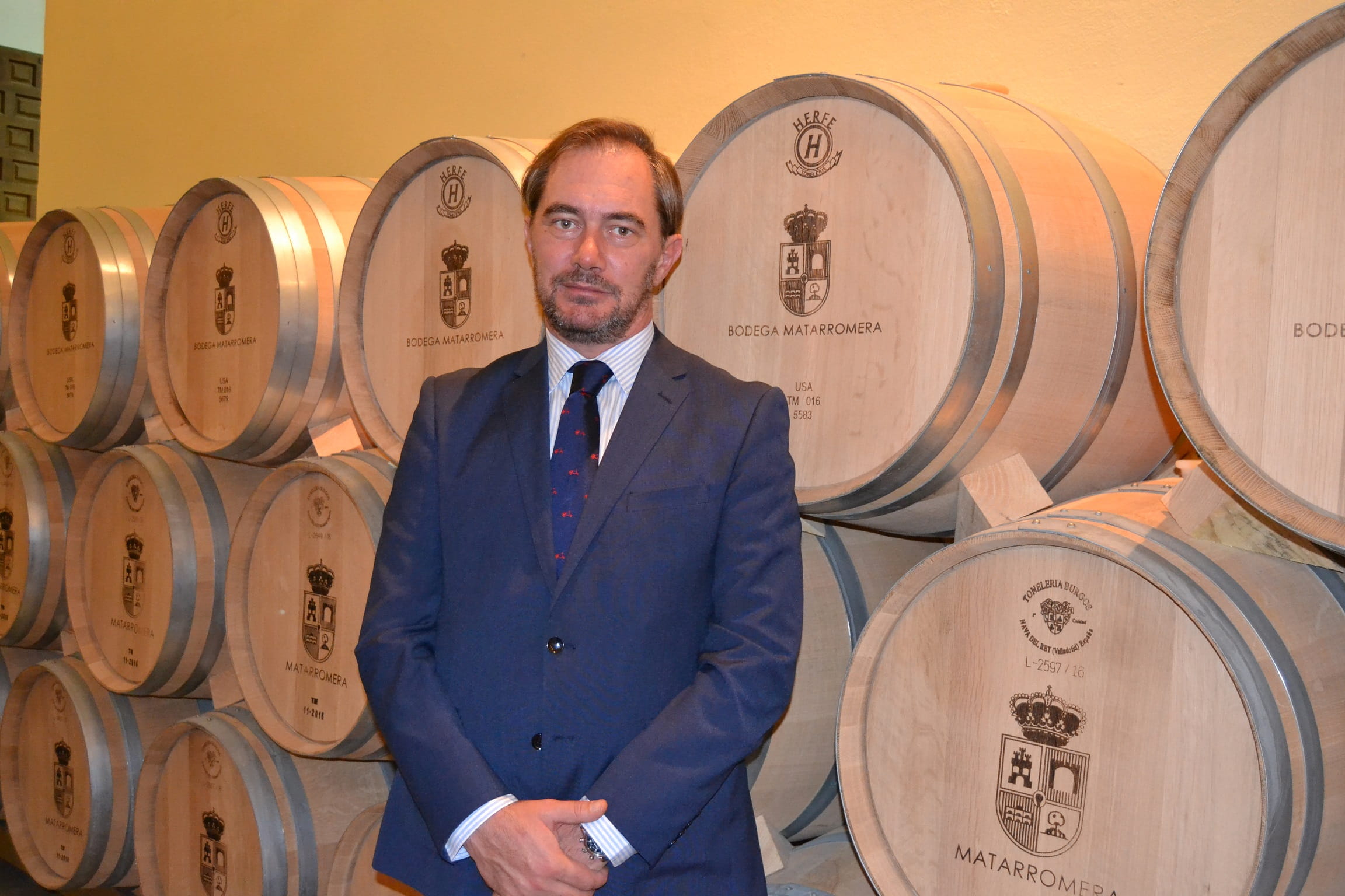 David de la Calle Armesto, the new General Director of Bodegas Familiares Matarromera