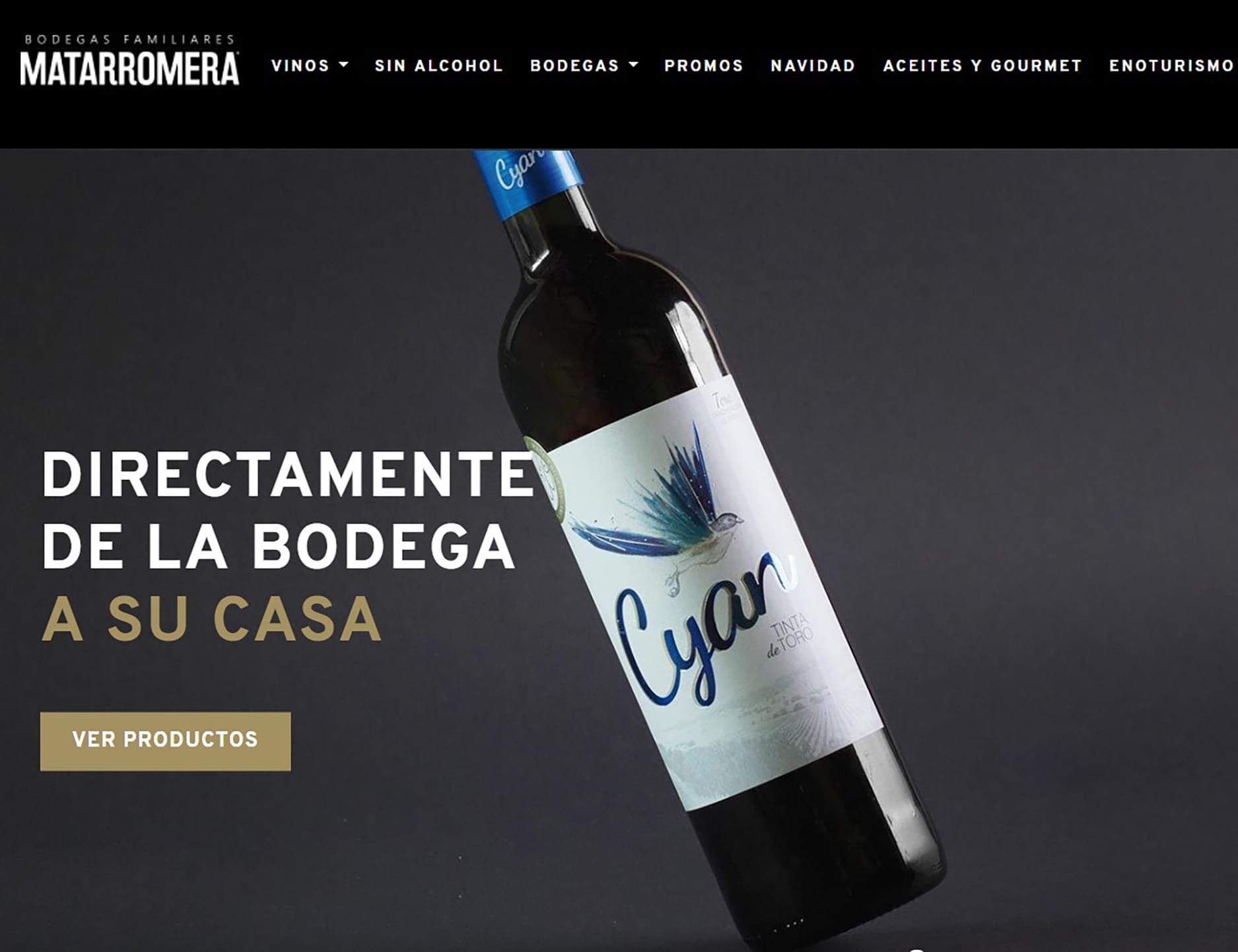 Matarromera integrates its new online shop into its website
