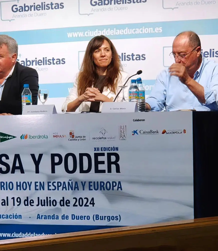 Carlos Moro participa en la mesa redonda “La Ribera del Duero como marca mundial: Gestión y Permanencia” de la XII edición de “Prensa y Poder”