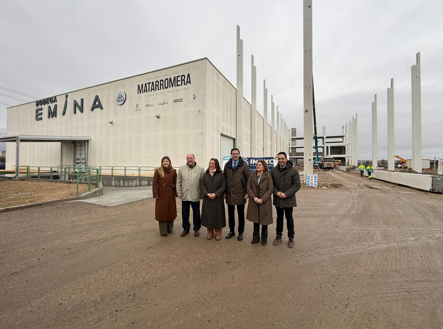 Bodegas Familiares Matarromera presenta el proyecto de su nuevo centro logístico en Medina del Campo